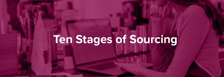 Ten Stages of Sourcing within the Procurement Process