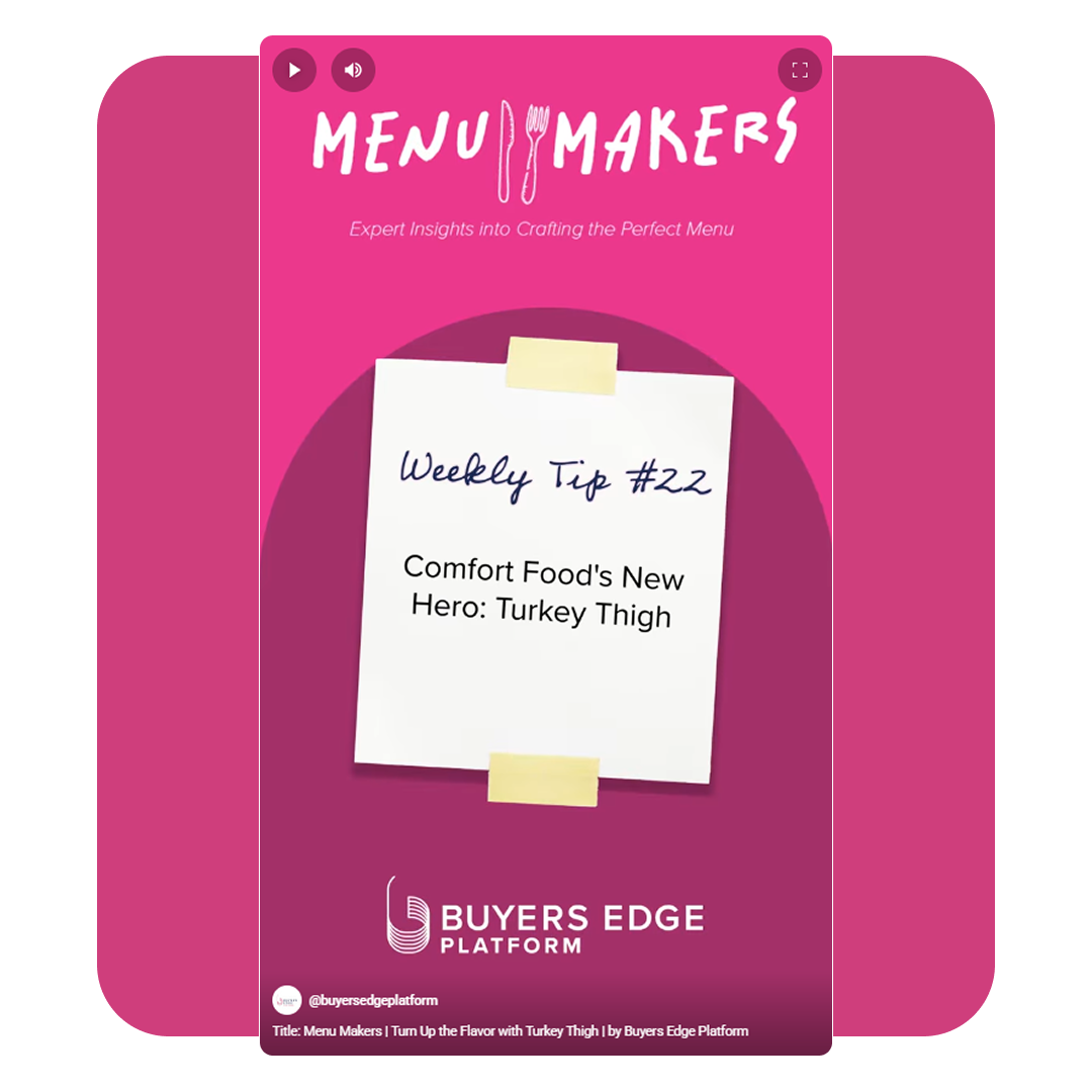 trending ingredients and menu makers from the buyers edge platform foodservice operator support center