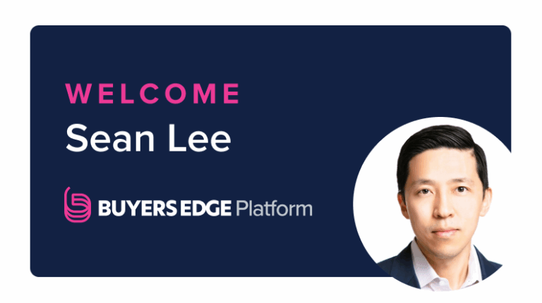 Buyers Edge Platform Appoints Sean Lee as Chief Financial Officer