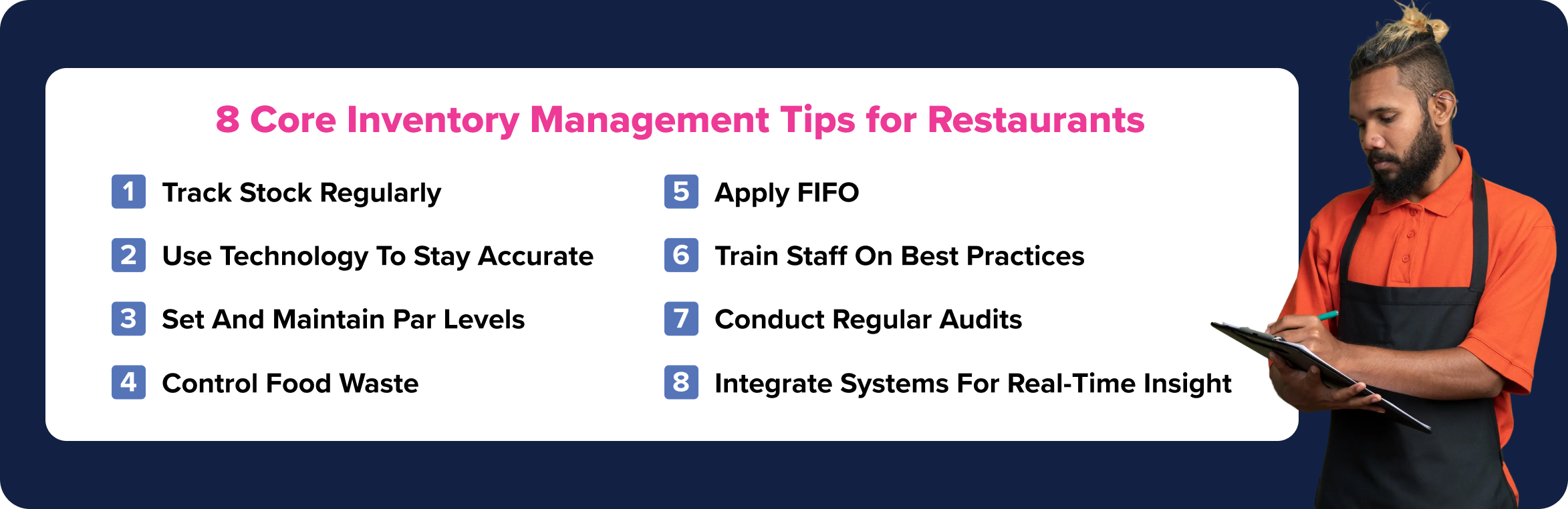 8 Core Inventory Management Tips for Restaurants 8 Core Inventory Management Tips for Restaurants