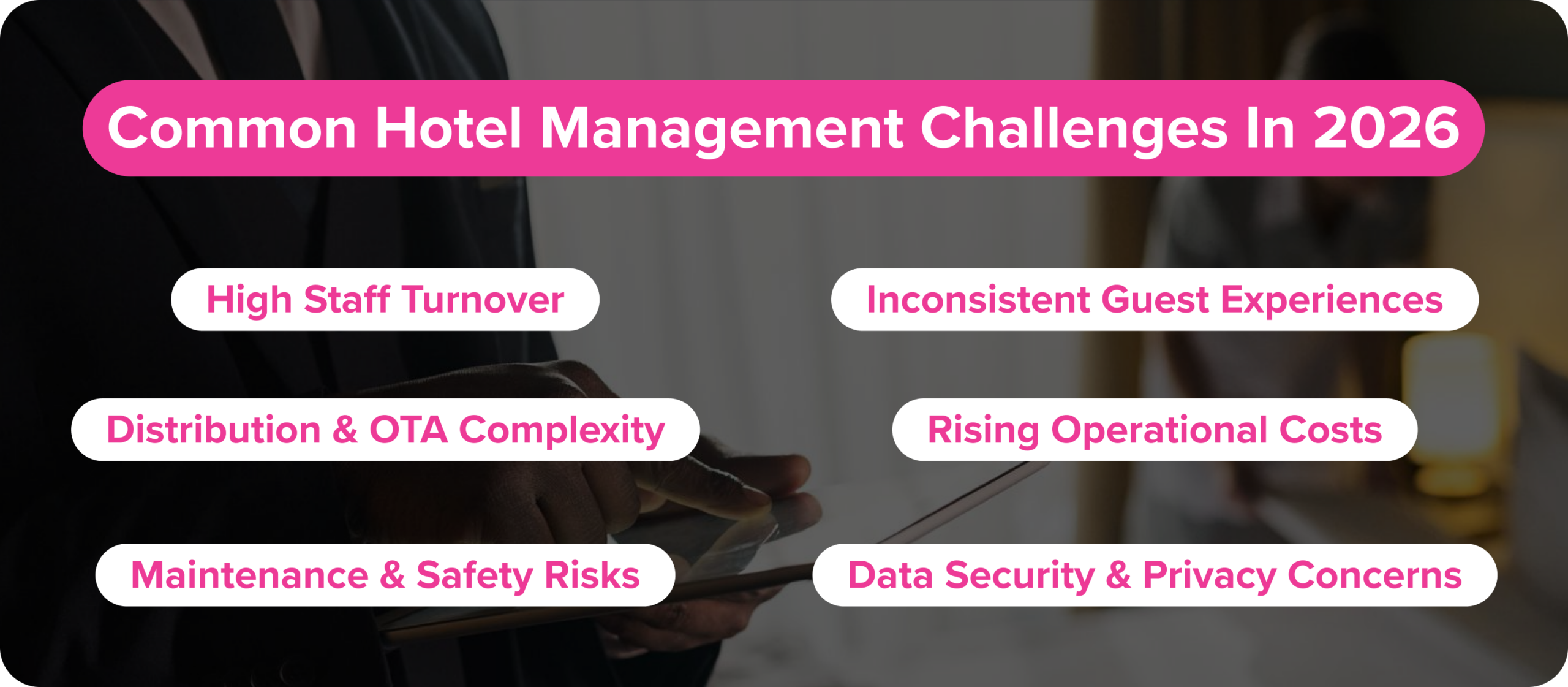 Common hotel management challenges